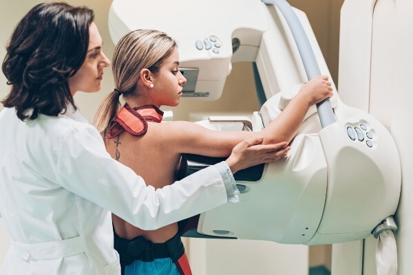 Image of a screening appointment
