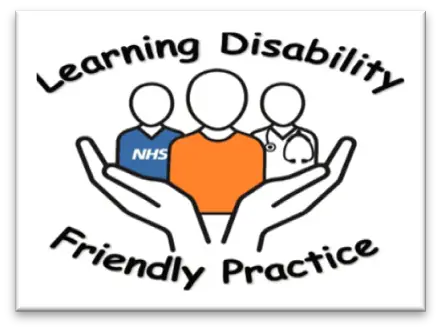 learning disability friendly practice logo
